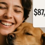 Study Reveals That Pets Bring Us $87,500 Worth of Happiness