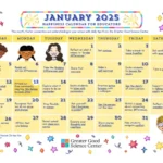 Your Happiness Calendar for Educators for January 2026